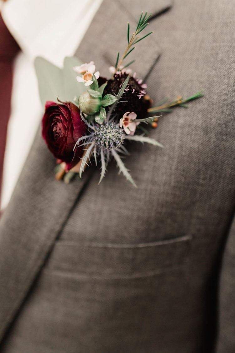 Boutonnieres and Pocket Squares