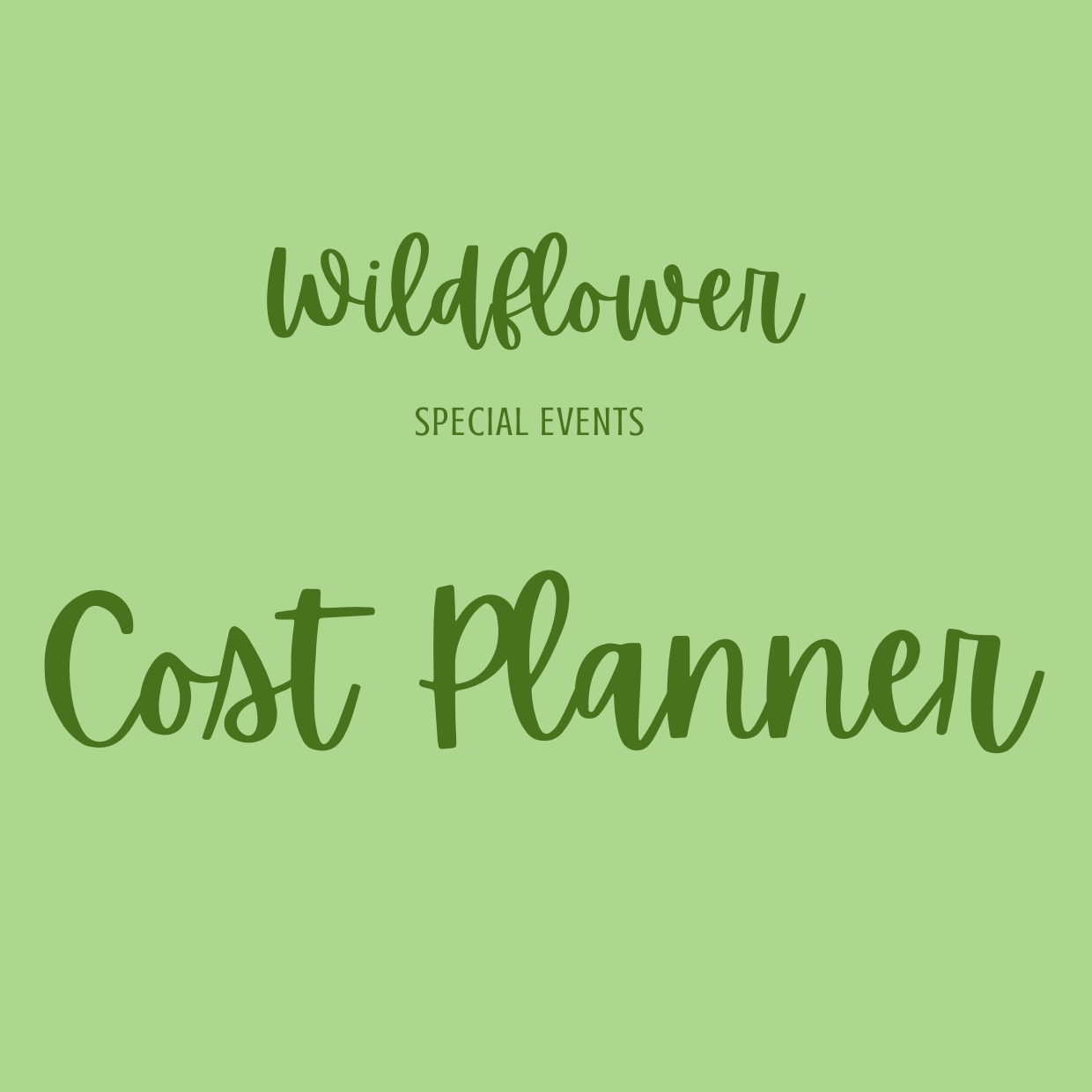 Cost Planner